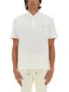 Hugo Boss Boss Men Polo With Logo In White