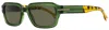 Hugo Boss Boss Men's Rectangular Sunglasses 1596/s Xgw2k Green/havana 53mm In Green