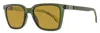 Hugo Boss Boss Boss Rectangular B1574/s Sunglasses Man Sunglasses Green Size 53 Plastic, Metal In Multi