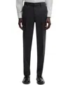 Hugo Boss Slim-fit Trousers In Patterned Stretch Twill