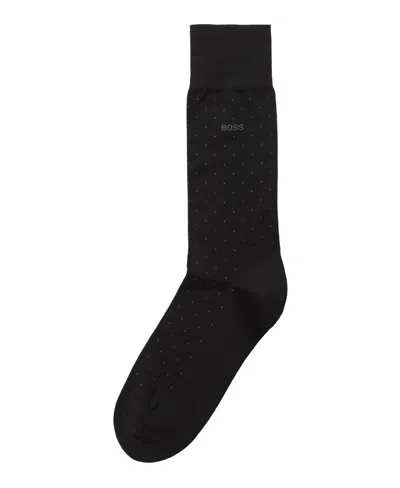 Hugo Boss Boss Men's Regular-length Socks In Black