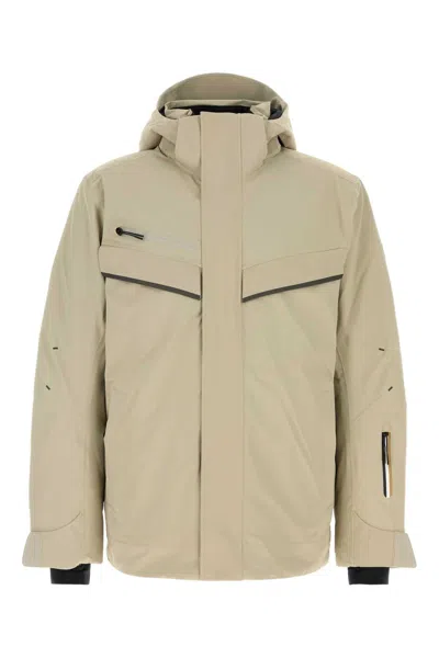HUGO BOSS BOSS MEN SAND STRETCH NYLON JACKET