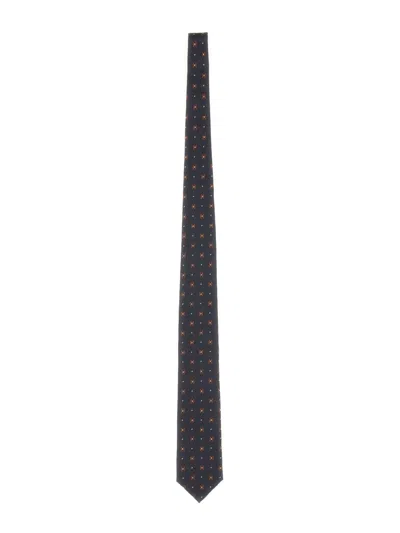 Hugo Boss Boss Men Silk Tie In Black