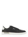 Hugo Boss Boss Men Sneaker In Pelle In Black