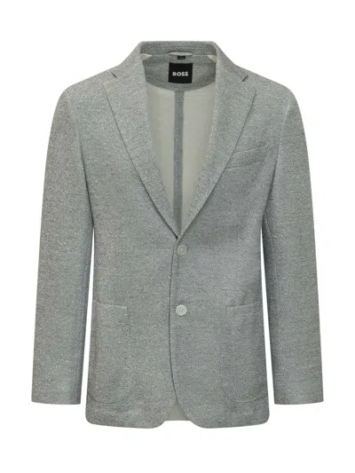 Hugo Boss Boss Men's Soft Fabric Blazer In Yellow