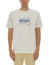 Hugo Boss Graphic Print Crew Neck Short Sleeve T-shirt