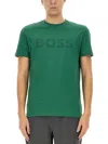 Hugo Boss Boss Thinking 1 T-shirt In Green