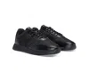Hugo Boss Ttnm Evo Trainers With Ridged Outsole In Black