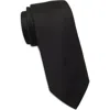 Hugo Boss Boss Micropattern Silk Blend Tie In Black