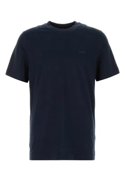 Hugo Boss Boss Midnight Blue Cotton T Shirt