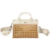 Hugo Boss Boss Mini Sandy Cane Tote In White