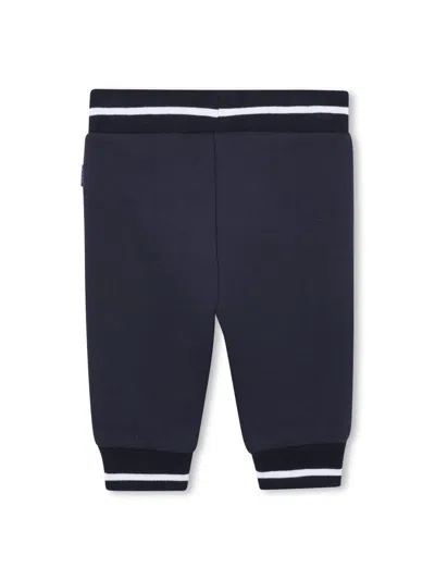 Hugo Boss Boss Mini Trousers & Cardigan Set For Boys In Blue
