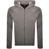 Hugo Boss Boss Mix And Match Full Zip Hoodie Brown
