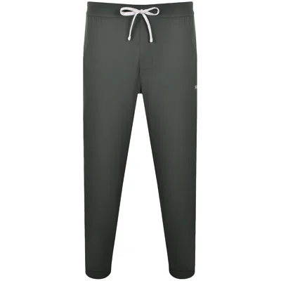 Hugo Boss Boss Mix And Match Joggers Green In Gold