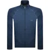Hugo Boss Boss Mix Match Full Zip Sweatshirt Blue In Blue