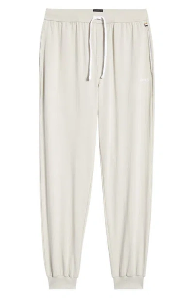 Hugo Boss Boss Mix Match Pajama Joggers In Neutral