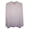 Hugo Boss Boss Mock-neck Long-sleeve Top In White Polyester In White