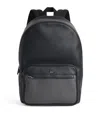 Hugo Boss Boss Monogram Backpack In Black