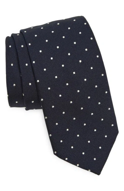HUGO BOSS BOSS NEAT DOT SILK TIE