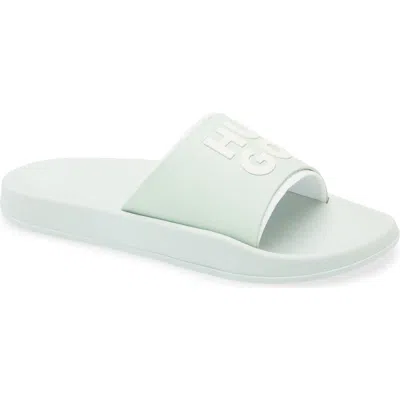 Hugo Boss Boss Nil Slide Sandal In Multi