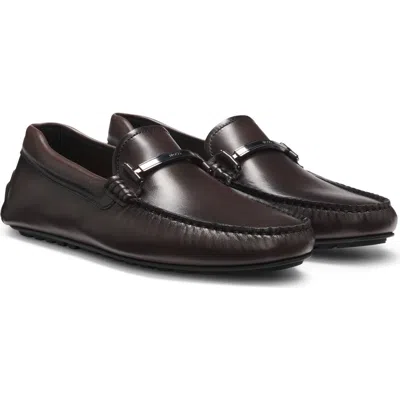 Hugo Boss Boss Noel Bit Loafer In Brown