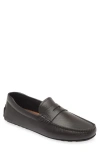 Hugo Boss Boss Noel Driving Shoe In Dark Brown