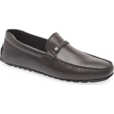 Hugo Boss Boss Noel Loafer In Brown