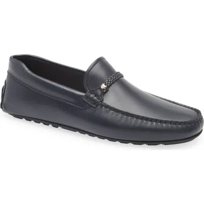 Hugo Boss Boss Noel Loafer In Blue
