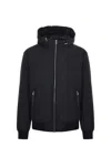 Hugo Boss Down-filled Jacket With Water-repellent Finish In Black