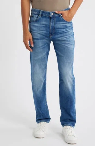 Hugo Boss Boss Ogden Straight Leg Jeans In Blue
