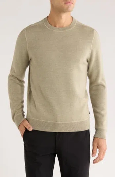 Hugo Boss Boss Onore Virgin Wool Sweater In Green