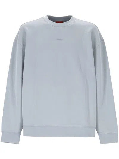 Hugo Boss Boss Open Blue Crew Neck Sweatshirt