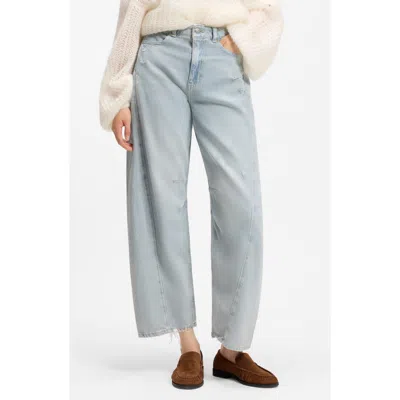 Hugo Boss Boss Orange Balloon Jeans In Blue