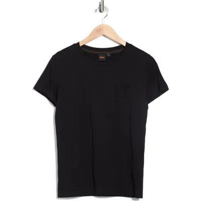 Hugo Boss Boss Orange Crystal Cotton T-shirt In Multi