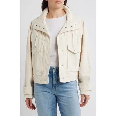 Hugo Boss Boss Orange Denim Jacket In White