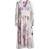 Hugo Boss Boss Orange Ditilla Print Long Sleeve Dress