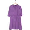 Hugo Boss Boss Orange Dorena Dress In Deep Viola