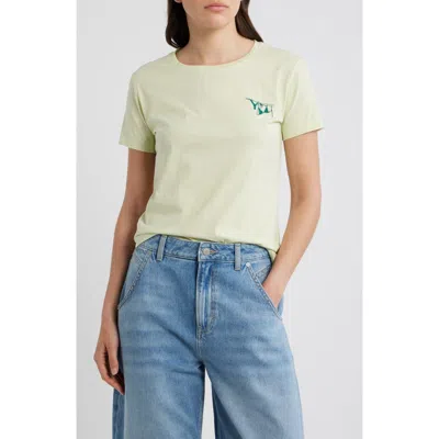 Hugo Boss Boss Orange Elove Embroidered Short Sleeve Cotton T-shirt In White