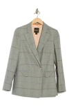 Hugo Boss Boss Orange Jachecky Blazer Jacket In Melange Windowpane