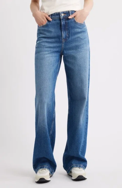 Hugo Boss Boss Orange Marlene High Waist Wide Leg Jeans