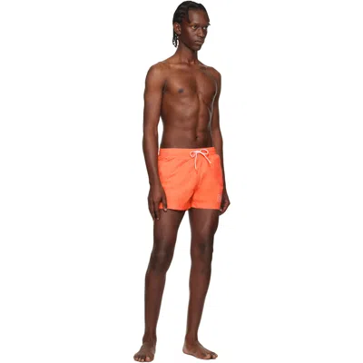 Hugo Boss Boss Orange Outline Logo Print Swimsuit