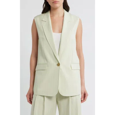 Hugo Boss Boss Orange Sleeveless Vest In Green