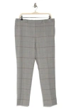 Hugo Boss Boss Orange Tachy Windowpane Tapered Leg Pants In Melange Windowpane