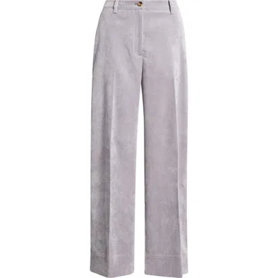 Hugo Boss Boss Orange Tacodi Corduroy Pants In Gray