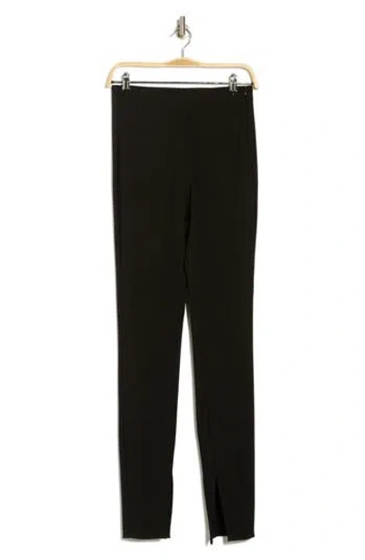 Hugo Boss Boss Orange Taily Slit Pants In Black