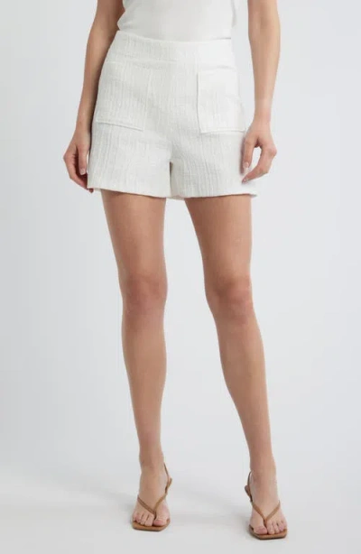 Hugo Boss Boss Orange Torgela Shorts In White