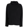 Hugo Boss Active Stretch Zip-up Hoodie In Black