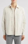 Hugo Boss Boss Owen Tech Corduroy Performance Overshirt