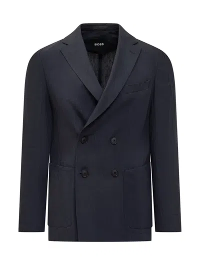 Hugo Boss Boss P-hanry-db-wg In Blue