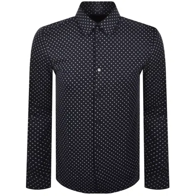 Hugo Boss Boss P Roan Slim Fit Shirt Dark Blue
